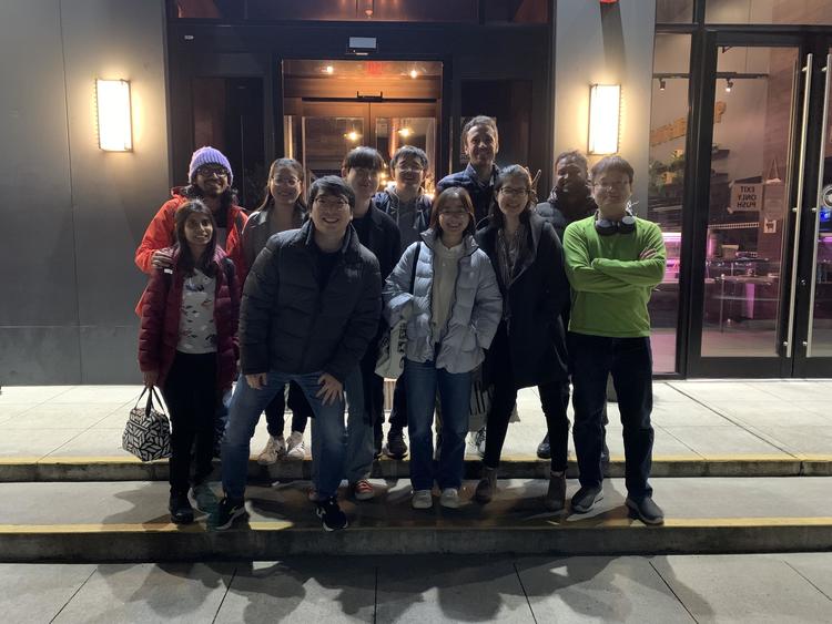 2023 GFDL postdoc gathering for Korean BBQ 